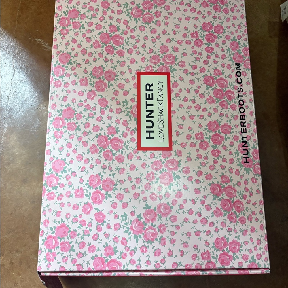 LoveShackFancy Pink Floral Rain Boots - Picture 3 of 3